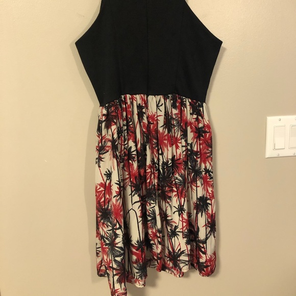 Summer Dress, Black and Red - Picture 5 of 5